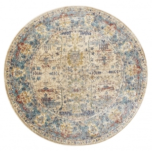 复古欧式圆形地毯贴图-ID:5764513