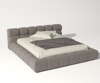 Modern Double Bed-ID:416416886
