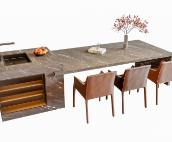 Modern Dining Table And Chairs-ID:987531904