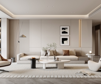Modern A Living Room-ID:737600353
