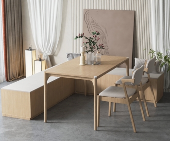 Modern Dining Table And Chairs-ID:319494963