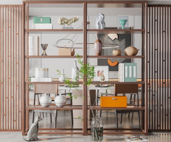 New Chinese Style Shelving-ID:589422943