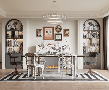 French Style Dining Room-ID:761056901