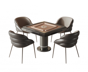 Modern Mahjong Tables And Chairs-ID:600755931