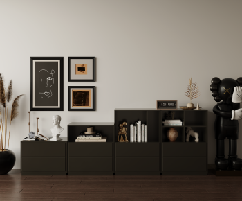 Modern Decorative Cabinet-ID:985930044