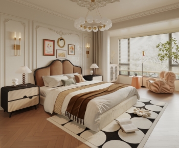 French Style Bedroom-ID:279006005
