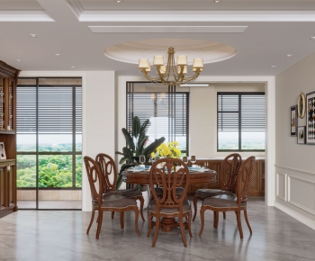 American Style Dining Room-ID:781385901
