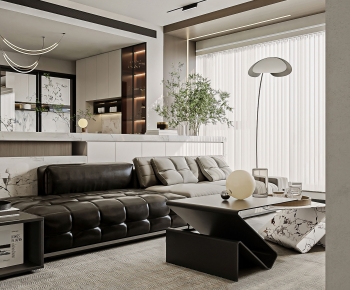 Modern A Living Room-ID:576783905