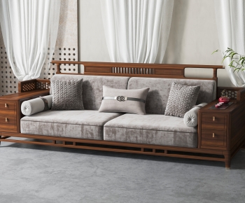 New Chinese Style A Sofa For Two-ID:186685091