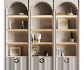 Modern Decorative Cabinet-ID:589845905