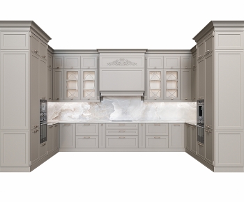 Simple European Style Kitchen Cabinet-ID:892425061