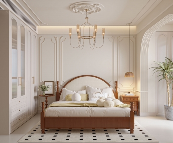 French Style Bedroom-ID:462620974