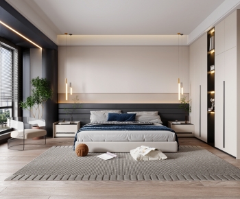 Modern Bedroom-ID:444531929