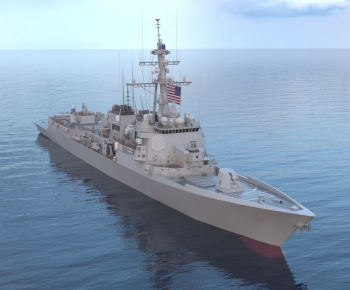 现代美国海军驱逐舰-ID:173624049