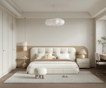 Modern French Style Bedroom-ID:182697068