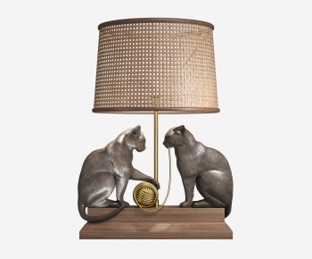 Wabi-sabi Style Table Lamp-ID:374744891