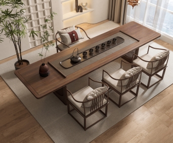 新中式茶桌椅组合-ID:447206026