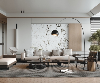 Modern A Living Room-ID:319330753