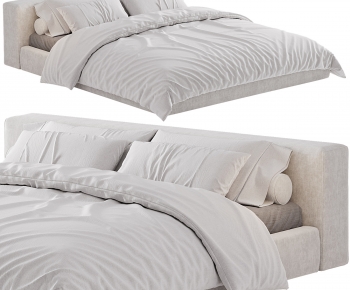 Modern Double Bed-ID:792659043