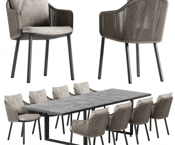 Modern Dining Table And Chairs-ID:307193049