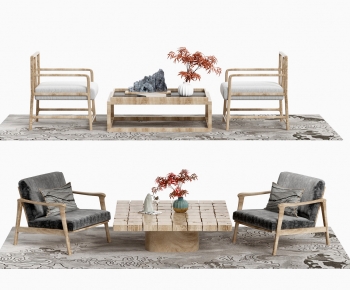 New Chinese Style Outdoor Chair-ID:679251912