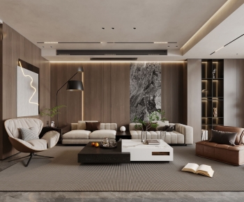 Modern A Living Room-ID:136365899