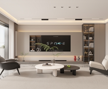 Modern A Living Room-ID:842845928