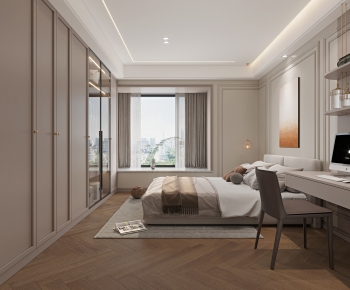 French Style Bedroom-ID:724093917