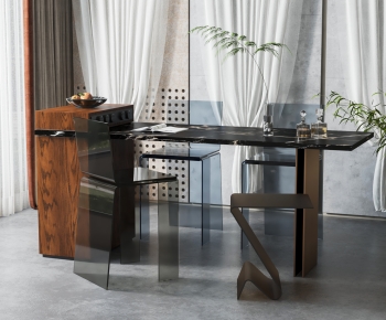 Modern Dining Table And Chairs-ID:446758997