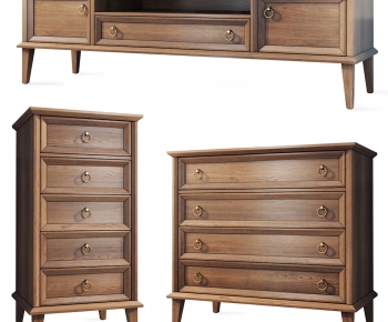 American Style Chest Of Drawers-ID:687263976