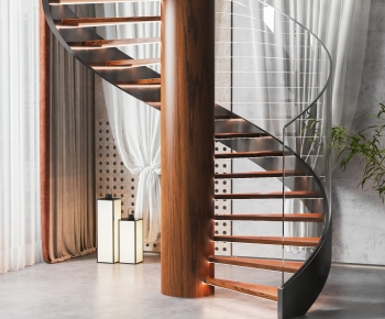 American Style Rotating Staircase-ID:156476972