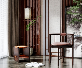 Chinese Style Single Chair-ID:185525898