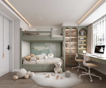 Nordic Style Boy's Room And Son's Room-ID:822637083