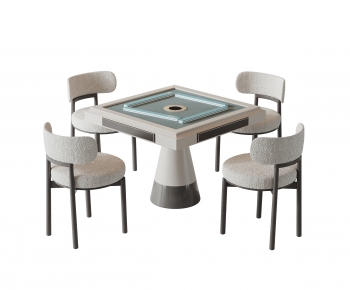 Modern Mahjong Tables And Chairs-ID:842530977