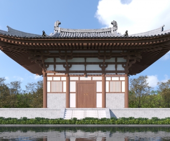 Chinese Style Ancient Architectural Buildings-ID:598073967
