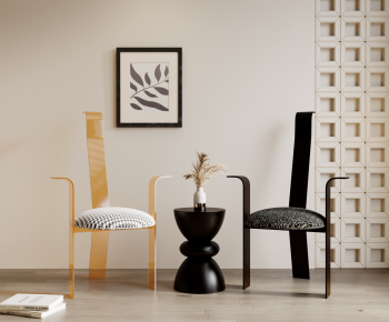 Wabi-sabi Style Single Chair-ID:623936892