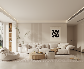 Modern A Living Room-ID:592011938