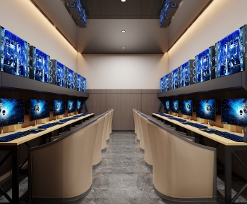 Industrial Style Internet Cafe-ID:237054113