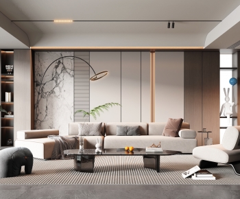 Modern A Living Room-ID:542215113