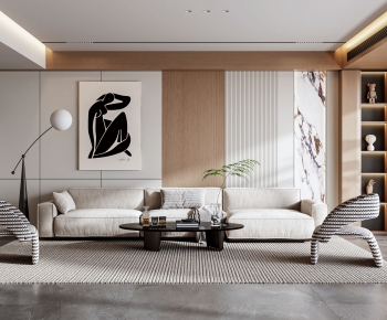 Modern A Living Room-ID:431301122