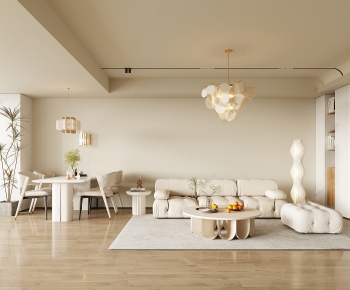 Wabi-sabi Style A Living Room-ID:182195907