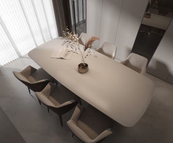 Modern Dining Table And Chairs-ID:726041084