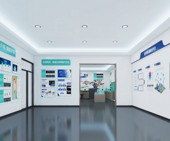 Modern Office Products Exhibition Hall-ID:286422975