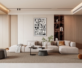 Modern A Living Room-ID:654020355
