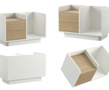 Nordic Style Bedside Cupboard-ID:888370992