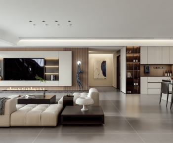 Modern A Living Room-ID:112963915