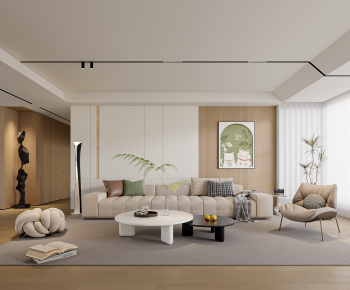Modern A Living Room-ID:791558982