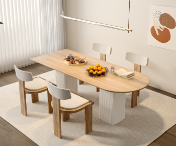 Modern Dining Table And Chairs-ID:831259014