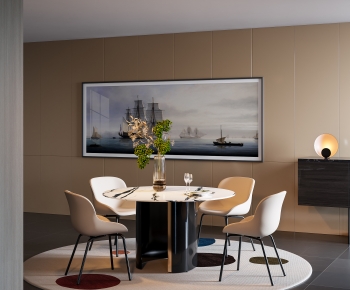 Modern Dining Table And Chairs-ID:143879892