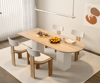 Modern Dining Table And Chairs-ID:147030459